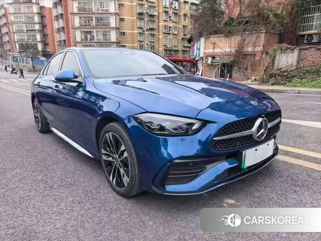 Mercedes-Benz C-class PHEV 2022 Синий из Китая, фото 3