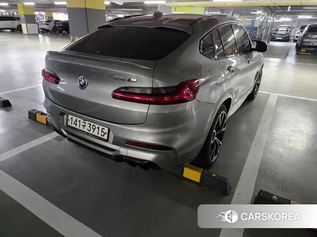 BMW X4M (G02) 2020 Серебристо-серый из Кореи, фото 5