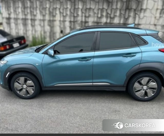 Hyundai Kona Electric 2018 Небесно-голубой из Кореи, фото 3