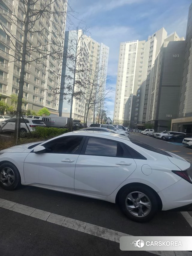 Hyundai Avante (CN7) 2021 Белый из Кореи, фото 3