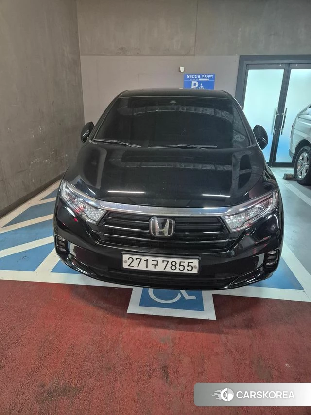 Honda Odyssey 2021 Черный из Кореи, фото 3