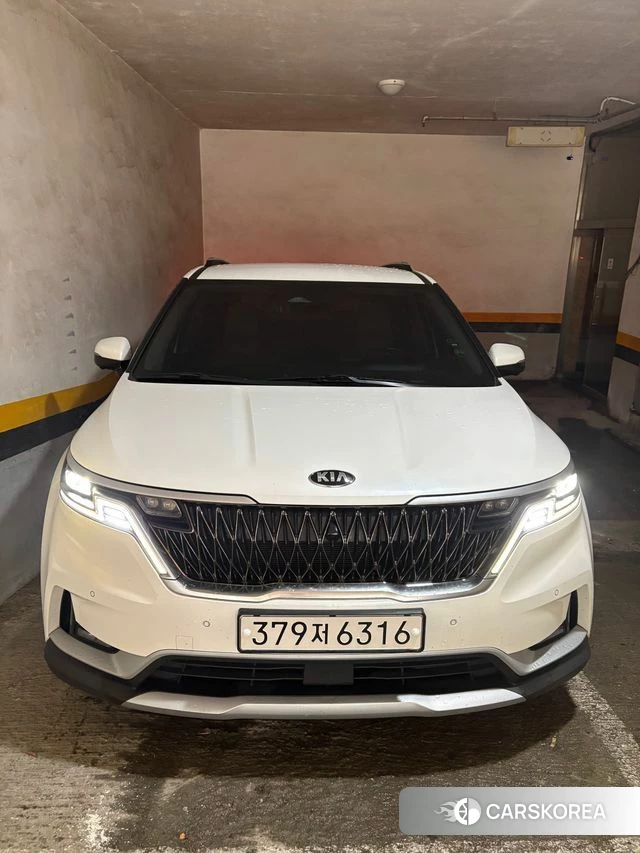 Kia Carnival 4th generation 2021 Белый из Кореи, фото 3