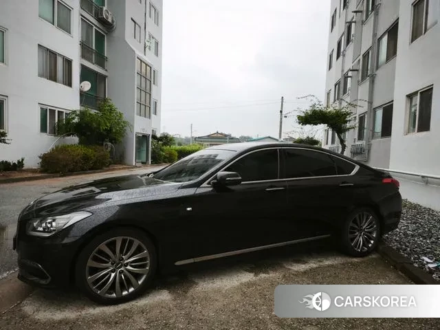 Genesis G80 2018 Черный из Кореи, фото 3