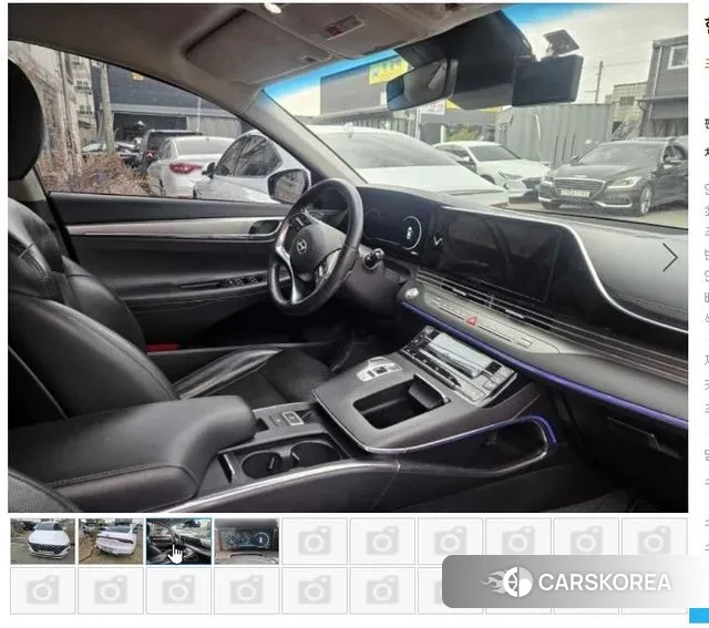 Hyundai The New Grandeur IG 2022 Черный из Кореи, фото 3