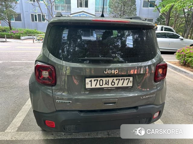Jeep Renegade 2020 Серебристо-серый из Кореи, фото 3