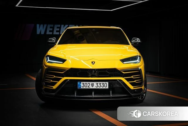 Lamborghini Urus 2019 Желтый из Кореи, фото 3