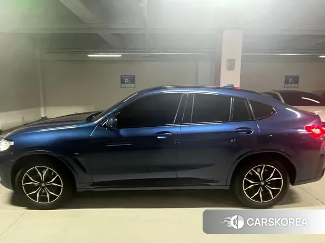 BMW X4 (G02) 2023 Синий из Кореи, фото 4