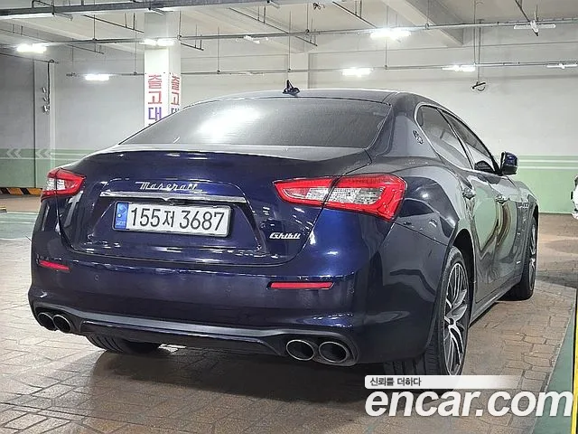 Maserati Ghibli 2019 Синий из Кореи, фото 3