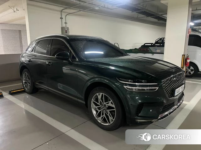 Genesis GV70 2021 Темно-зеленый из Кореи, фото 6