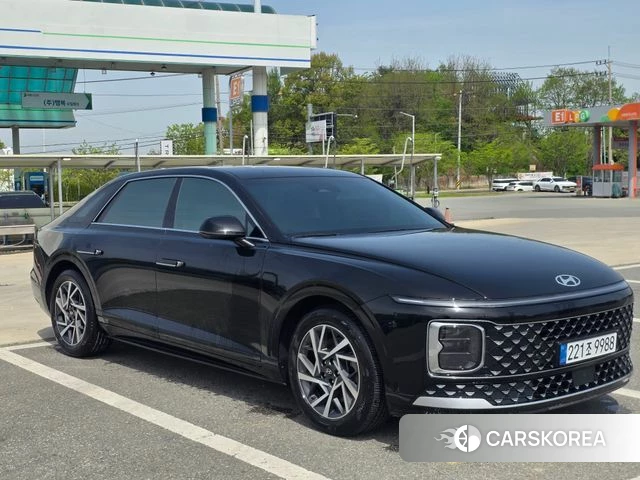 Hyundai Grandeur (GN7) 2023 Черный из Кореи, фото 3