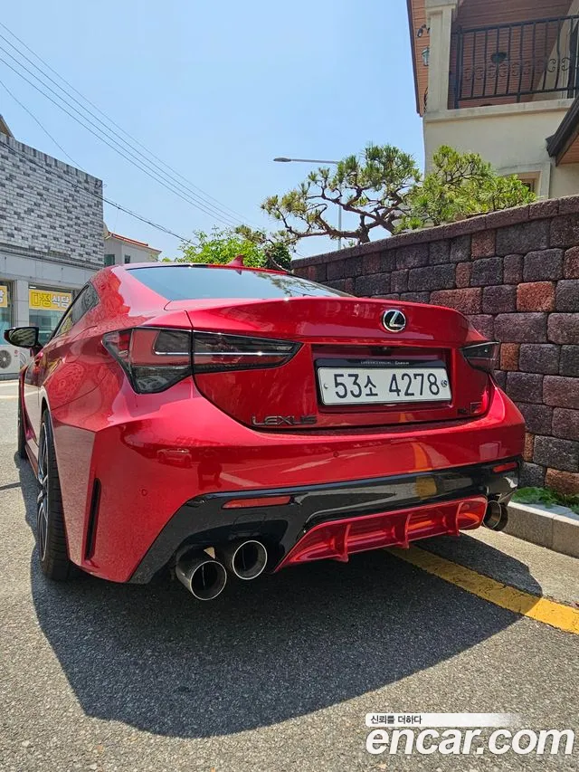 Lexus RC F 2019 Красный из Кореи, фото 3