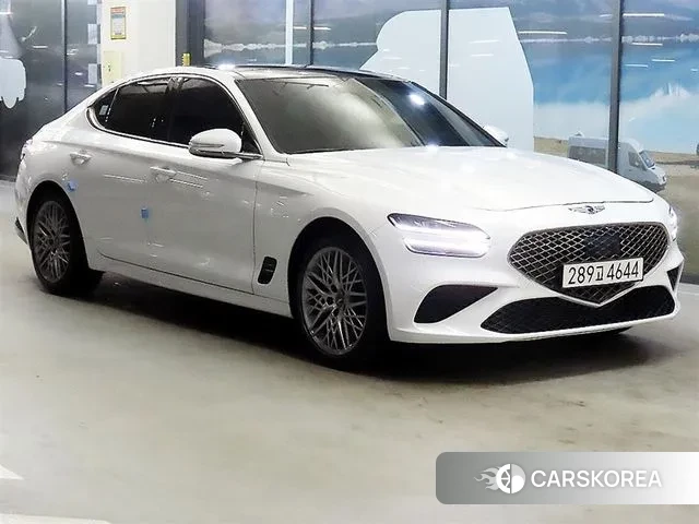 Genesis The New G70 2021 Белый из Кореи, фото 3