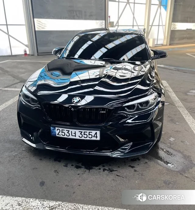 BMW M2 (F87) 2019 Черный из Кореи, фото 3