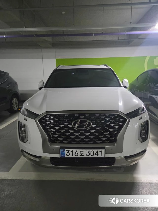 Hyundai Palisade 2021 Белый из Кореи, фото 3