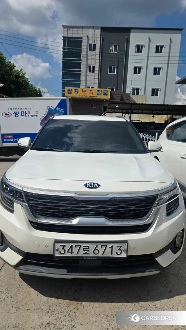 Kia Seltos 2019 Белый из Кореи, фото 6
