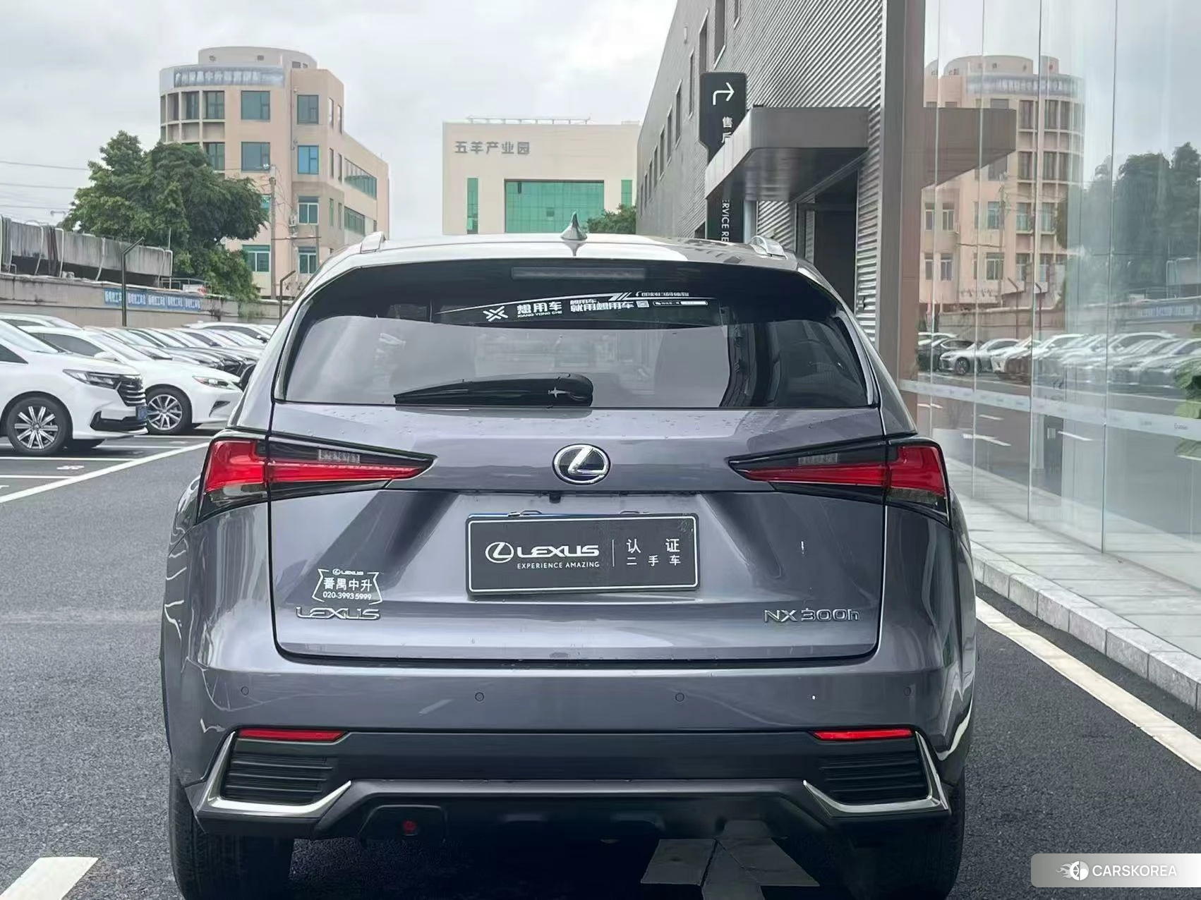 Lexus NX 2019 Серебристо-серый из Китая, фото 3