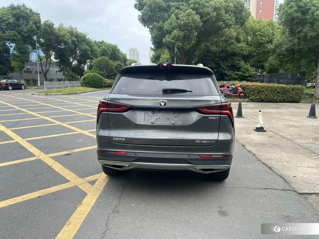 Chang'an CS75 PLUS 2021 Темно-серый из Китая, фото 3