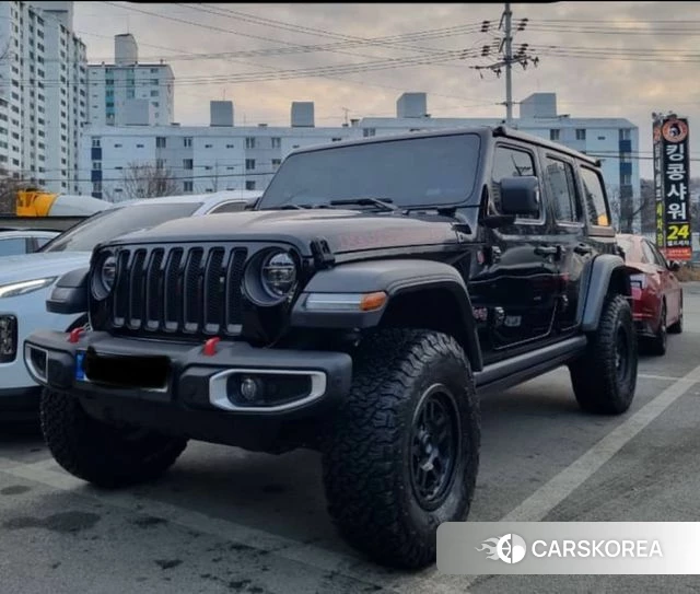 Jeep Wrangler (JL) 2020 Черный из Кореи, фото 3