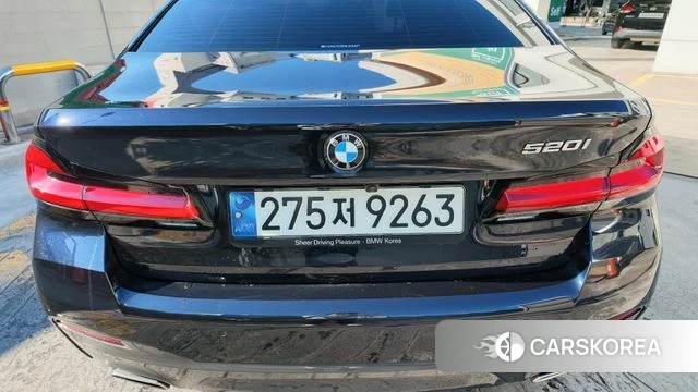 BMW 5 Series (G30) 2021 Черный из Кореи, фото 5