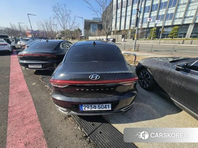 Hyundai The New Grandeur IG Hybrid 2021 Черный из Кореи, фото 4