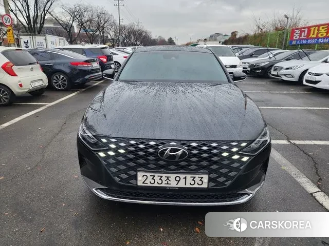 Hyundai The New Grandeur IG Hybrid 2020 Серый из Кореи, фото 5