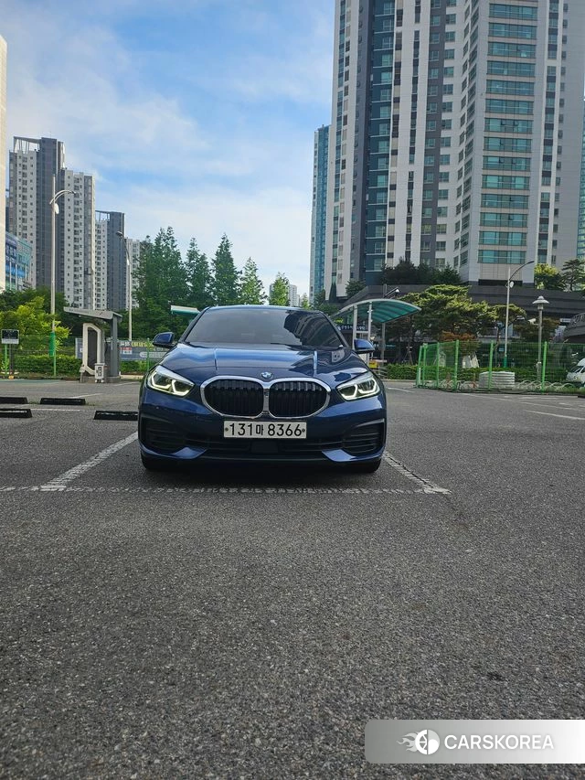 BMW 1 Series (F40) 2021 Синий из Кореи, фото 3