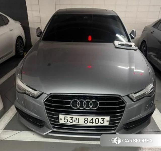 Audi New A6 2018 Серебристо-серый из Кореи, фото 3