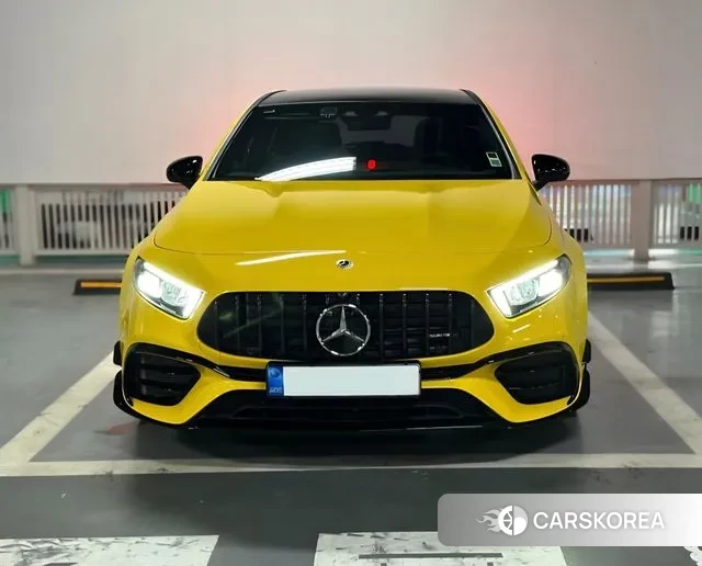 Mercedes-Benz A-Class W177 2022 Желтый из Кореи, фото 3