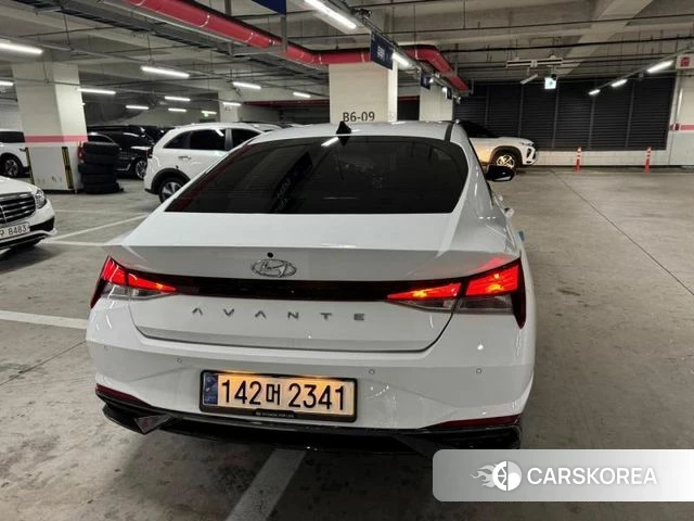 Hyundai Avante (CN7) 2020 Белый из Кореи, фото 5