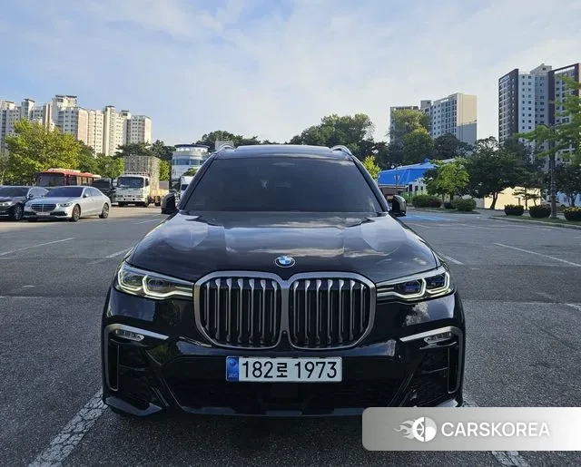 BMW X7 (G07) 2021 Синий из Кореи, фото 3