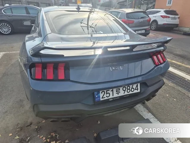 Ford Mustang 7th Generation 2025 Небесно-голубой из Кореи, фото 3