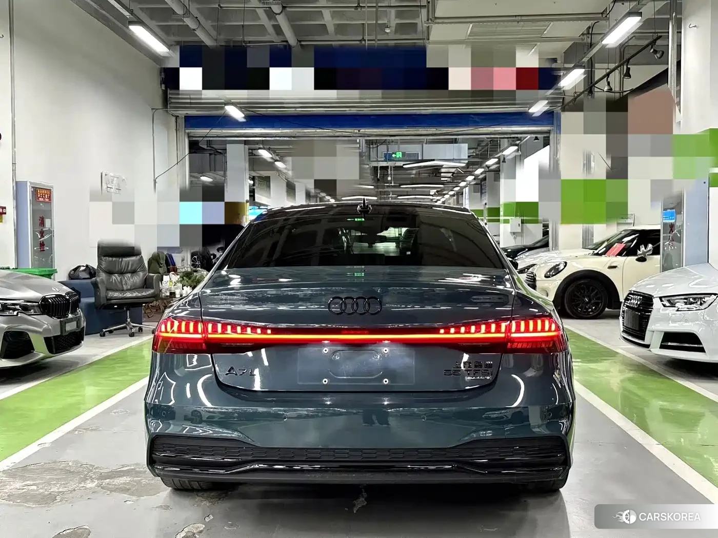 Audi A7L 2021 Синий из Китая, фото 3
