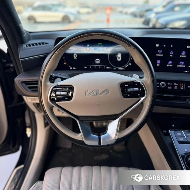 Kia K8 Hybrid 2022 Черный из Кореи, фото 5