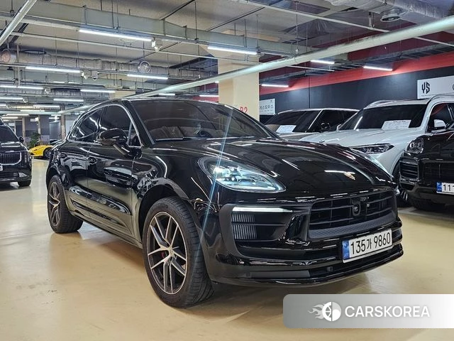 Porsche Macan 2022 Черный из Кореи, фото 3