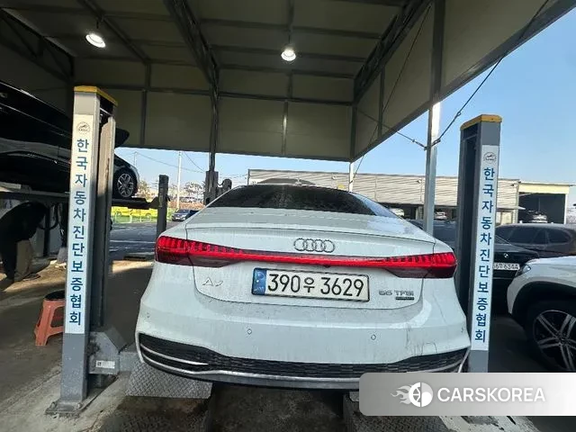 Audi A7 (4K) 2020 Белый из Кореи, фото 3
