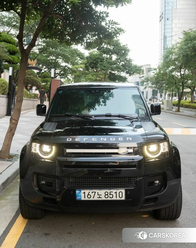 Land Rover Defender (L663) 2021 Черный из Кореи, фото 3