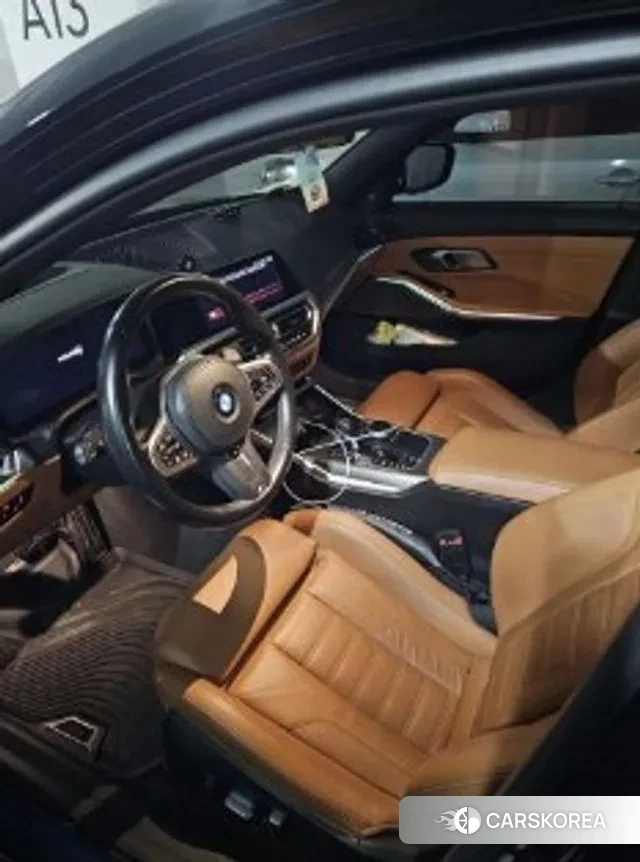 BMW 3 Series (G20) 2021 Черный из Кореи, фото 3