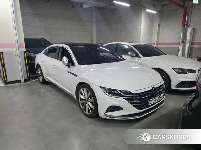 Volkswagen Arteon 2022 Белый из Кореи, фото 3