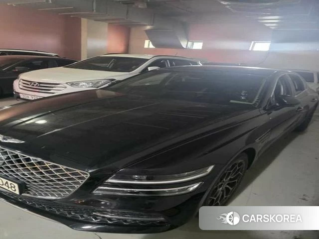 Genesis G80 (RG3) 2021 Черный из Кореи, фото 3
