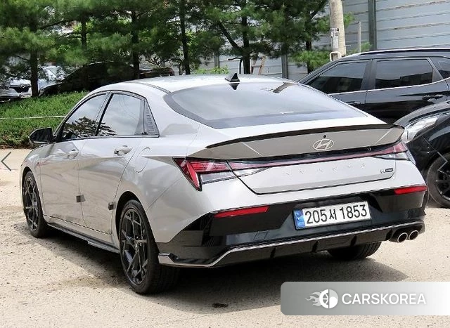 Hyundai The New Avante (CN7) 2024 Серый из Кореи, фото 3