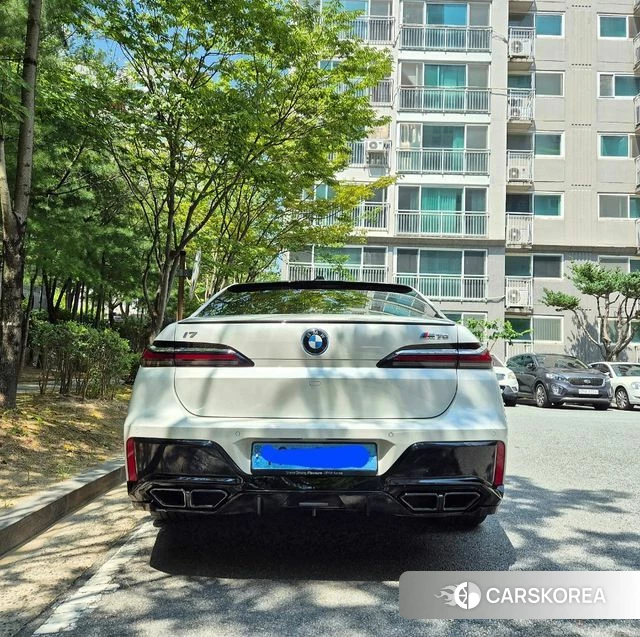 BMW i7 (G70) 2023 Белый из Кореи, фото 3
