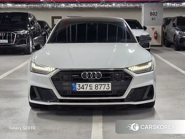 Audi A7 (4K) 2022 Белый из Кореи, фото 3