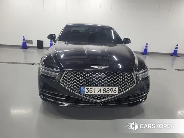 Genesis G90 2021 Черный из Кореи, фото 3