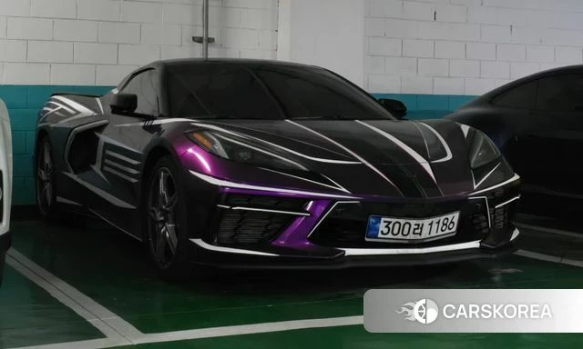 Chevrolet Corvette 2023 Черный из Кореи, фото 3