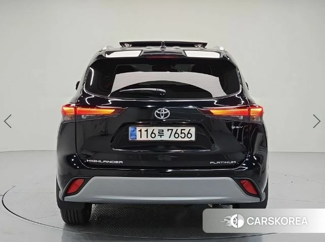 Toyota Highlander 4th Generation 2025 Черный из Кореи, фото 3