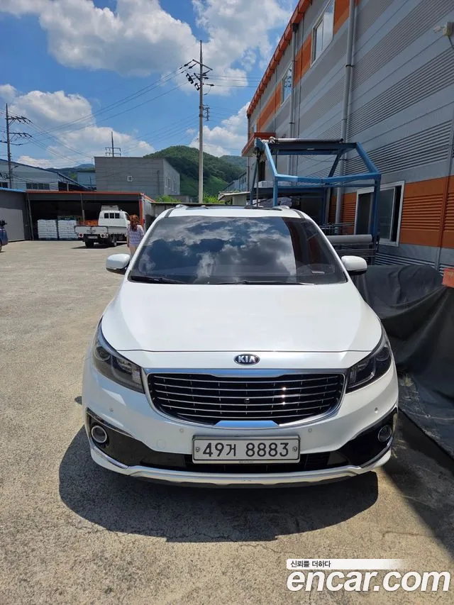 Kia All New Carnival 2018 Белый из Кореи, фото 4