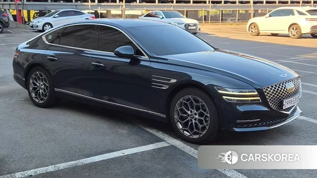 Genesis G80 (RG3) 2020 Темно-зеленый из Кореи, фото 4