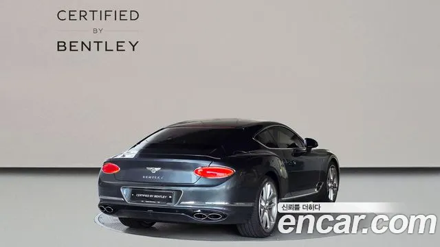 Bentley Continental GT 3rd Generation 2023 Небесно-голубой из Кореи, фото 3