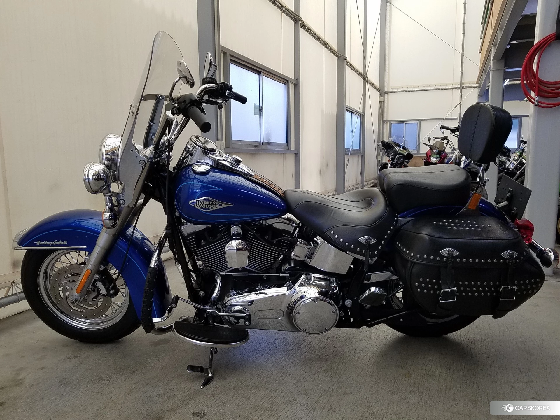 Harley-Davidson Heritage Softail Classic FLSTC 2010 из Японии, фото 3