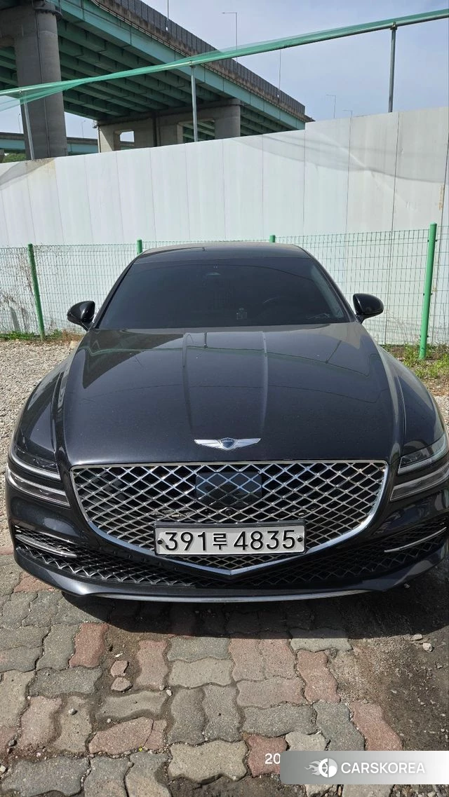 Genesis G80 (RG3) 2022 Черный из Кореи, фото 3